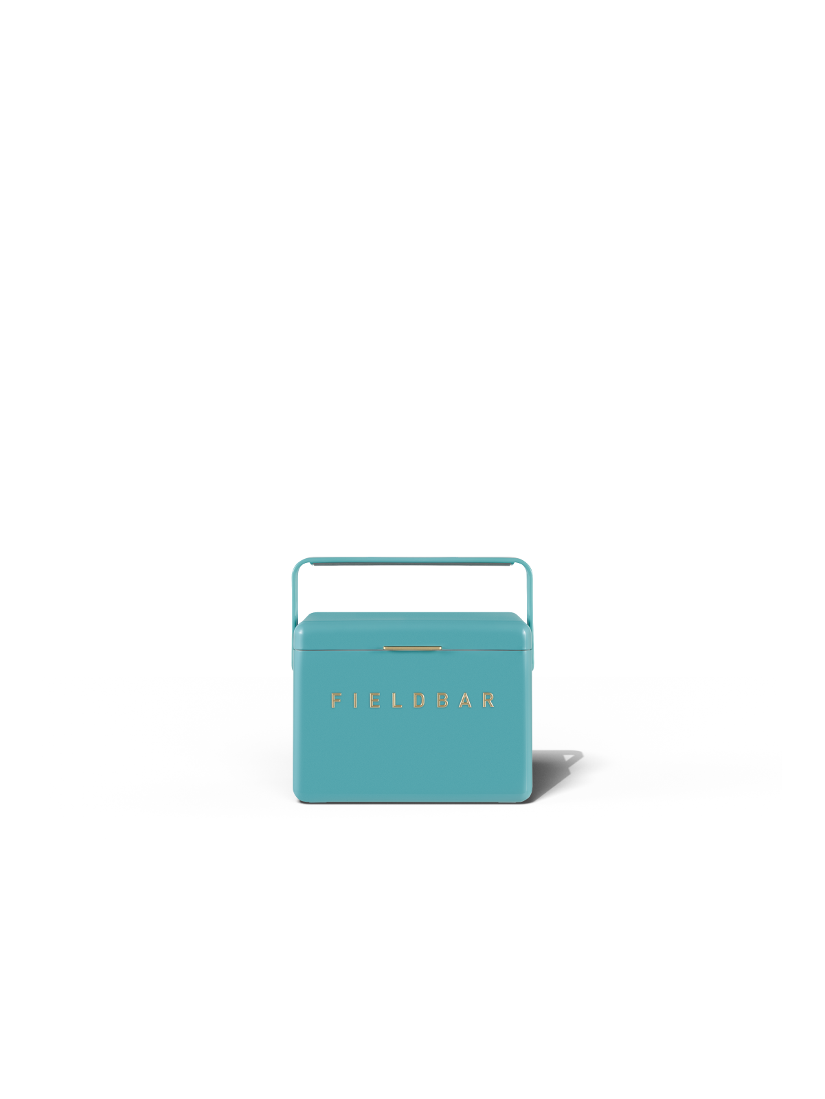 Mini Bar Cooler Box Bazaruto Blue front view