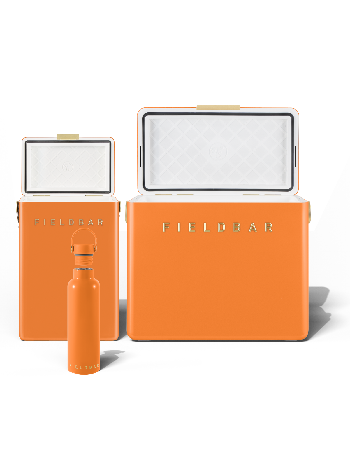 Cooler Box Set & Field Bottle / Orchard Orange