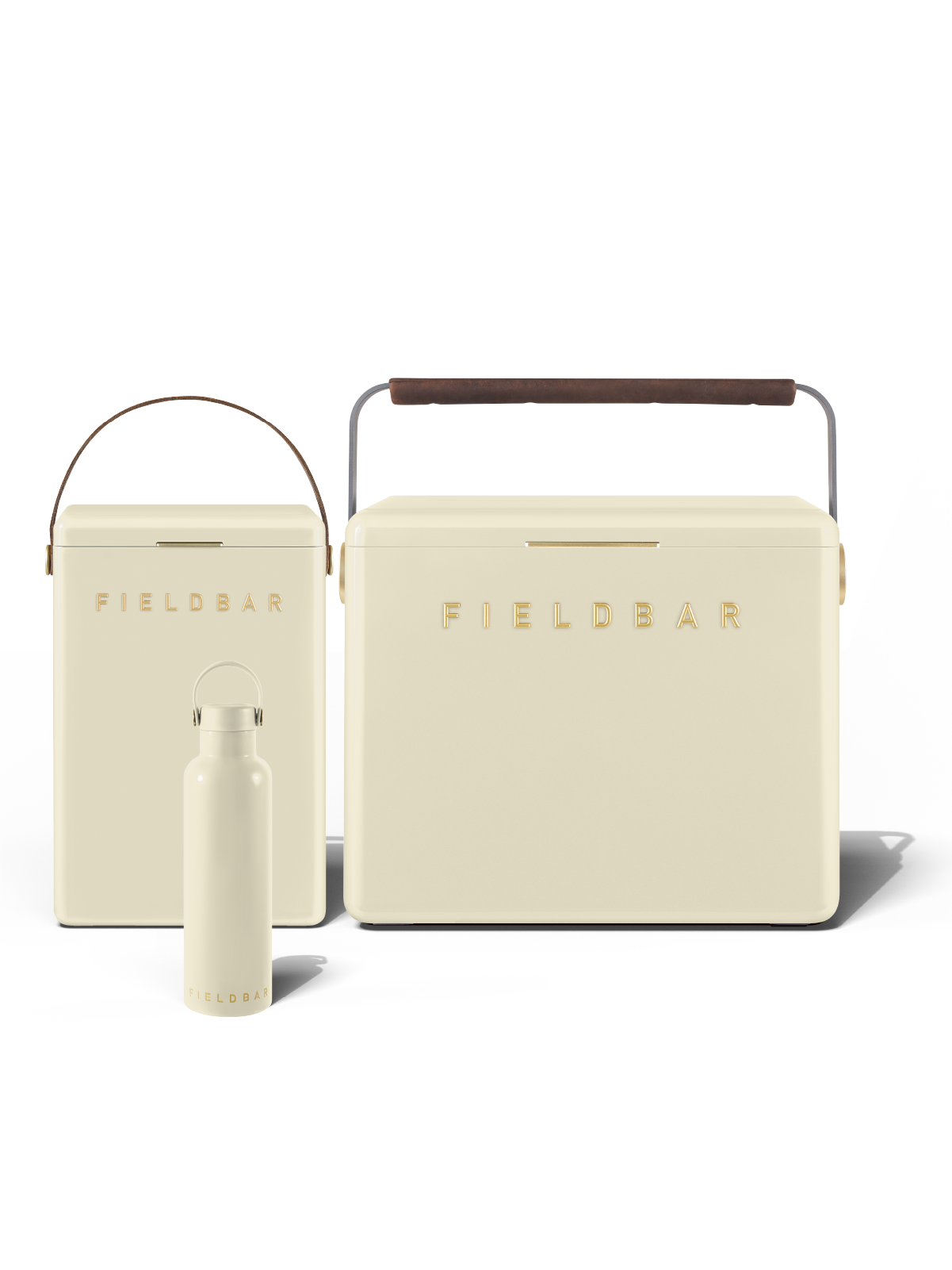 Cooler Box Set Safari White