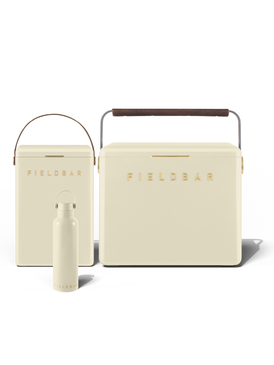Cooler Box Set Safari White