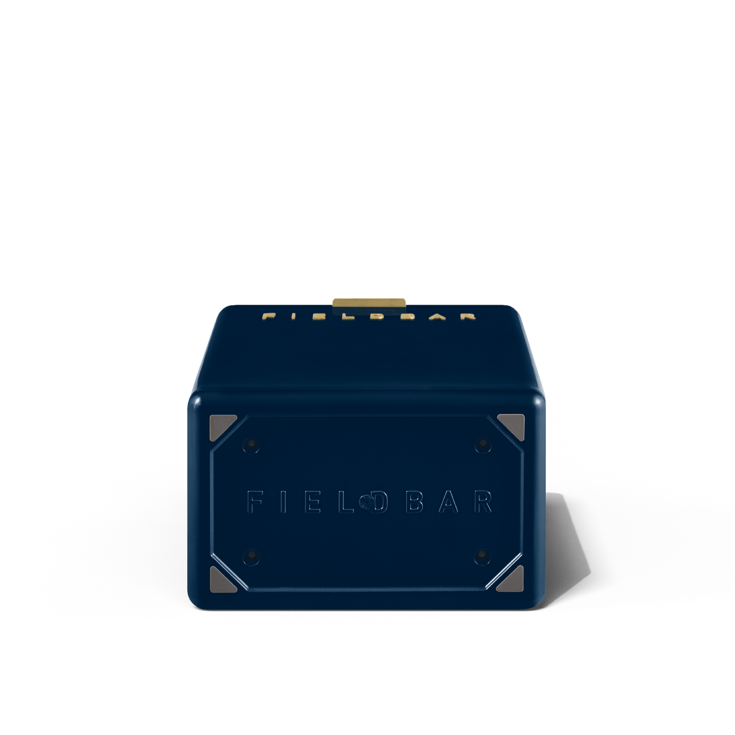 Looks at the base of the Fieldbar Sea Boat Blue drinks box cooler