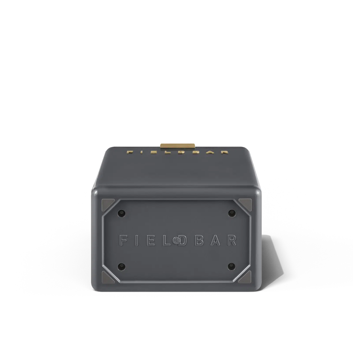 Oyster Grey Drinks Box bottom view with silicone non slip feet
