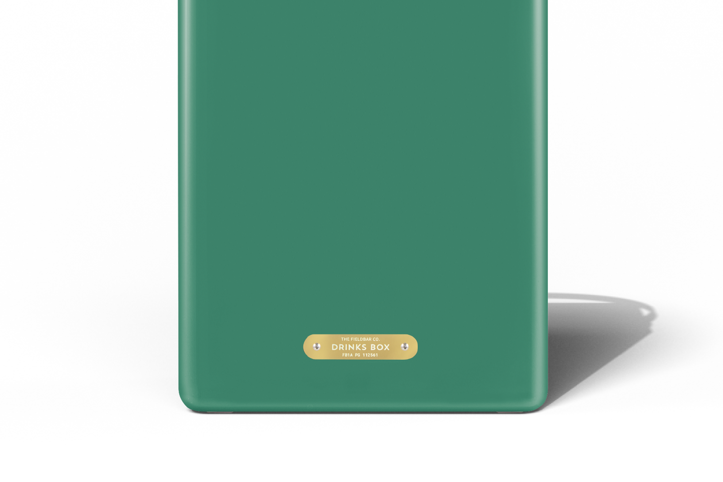 Close-up: Parisian Green cooler – designer hardcase cooler