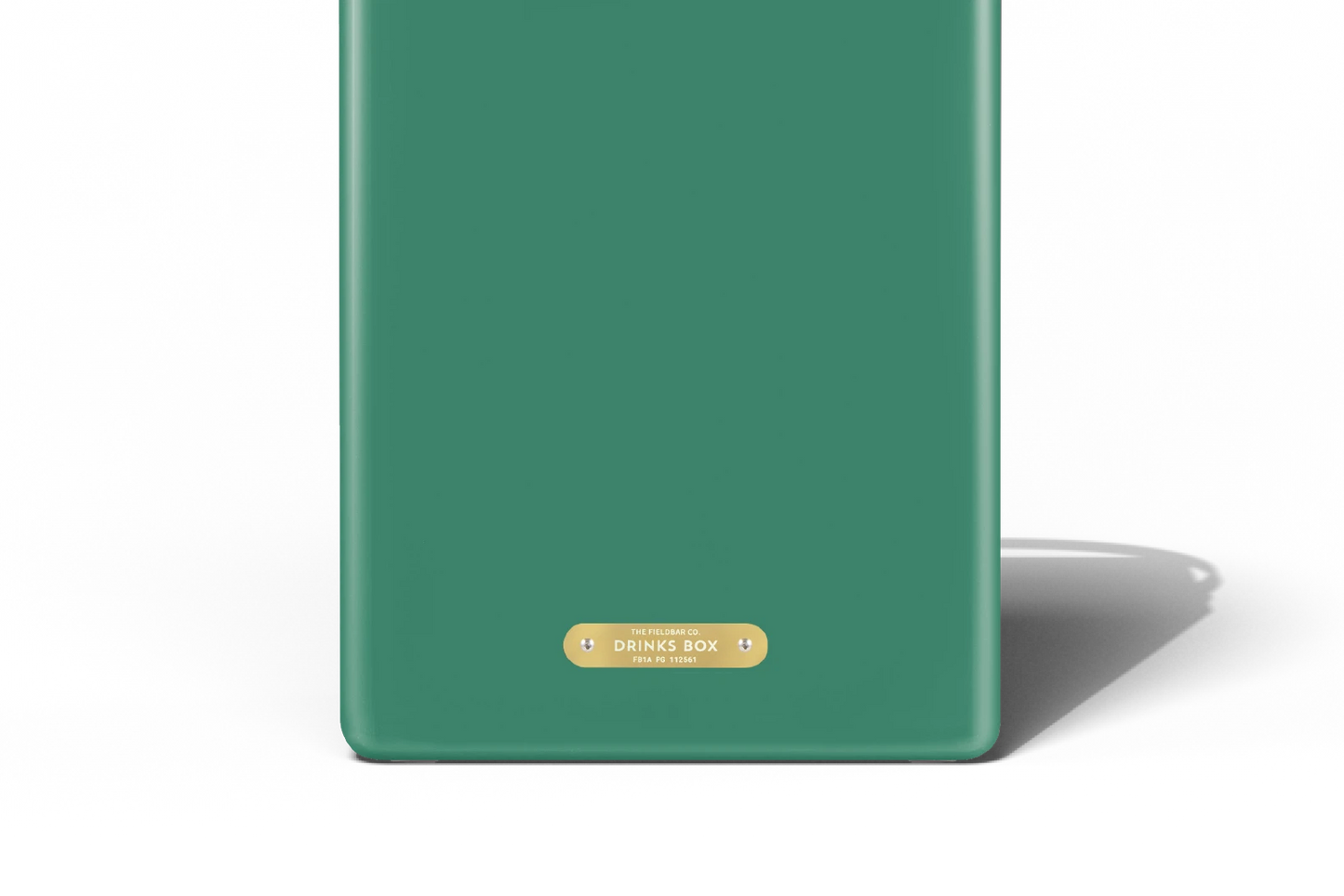 Close-up: Parisian Green cooler – designer hardcase cooler