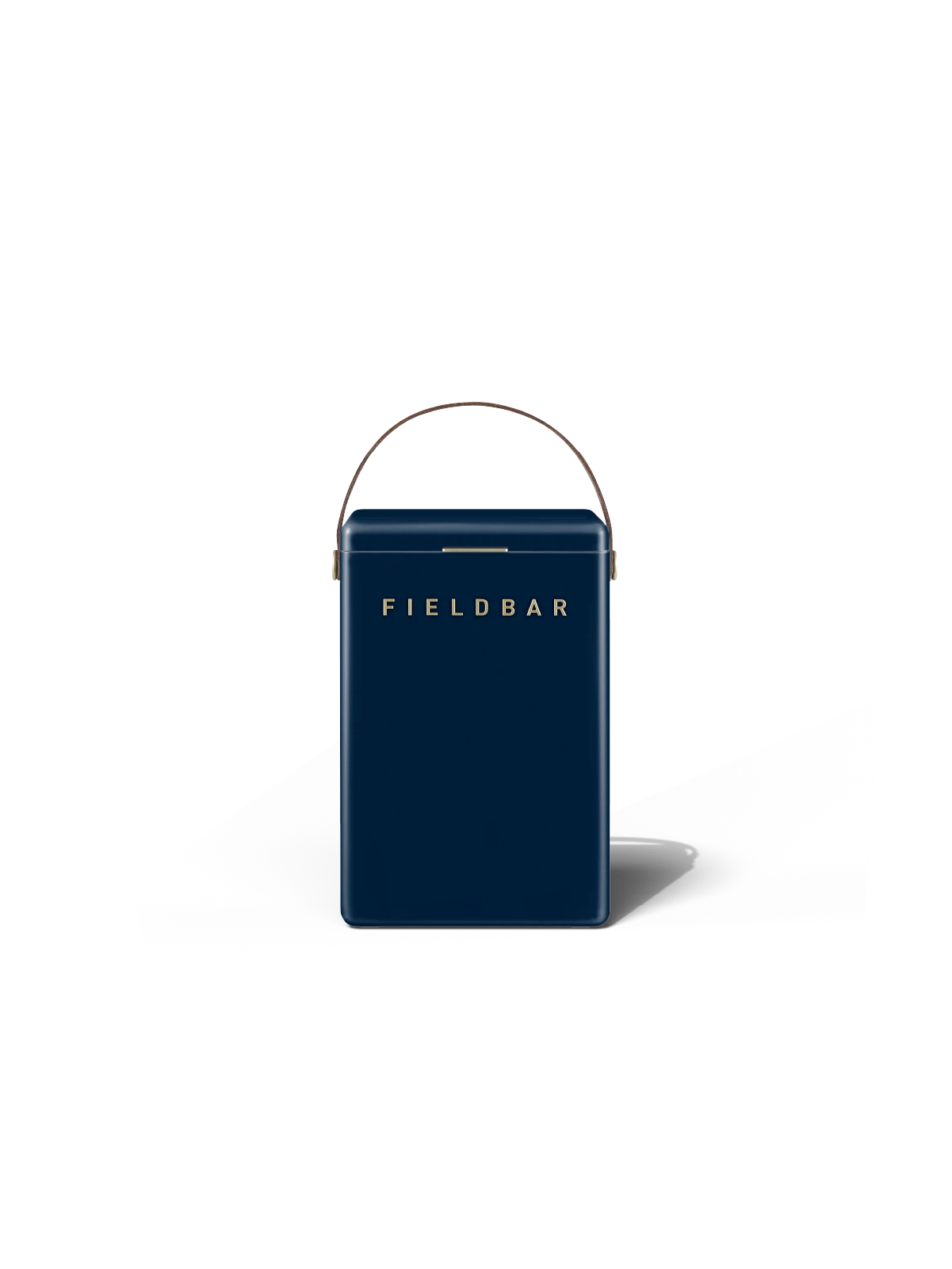 Drinks Box – Sea Boat Blue front view. Blue cooler