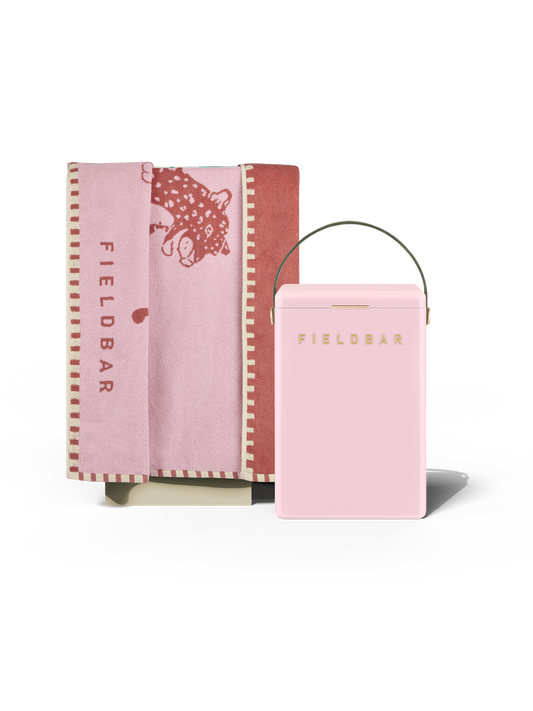 Nellie Pink Drinks Box Towel Bundle – Mount Nelson limited edition by Fieldbar