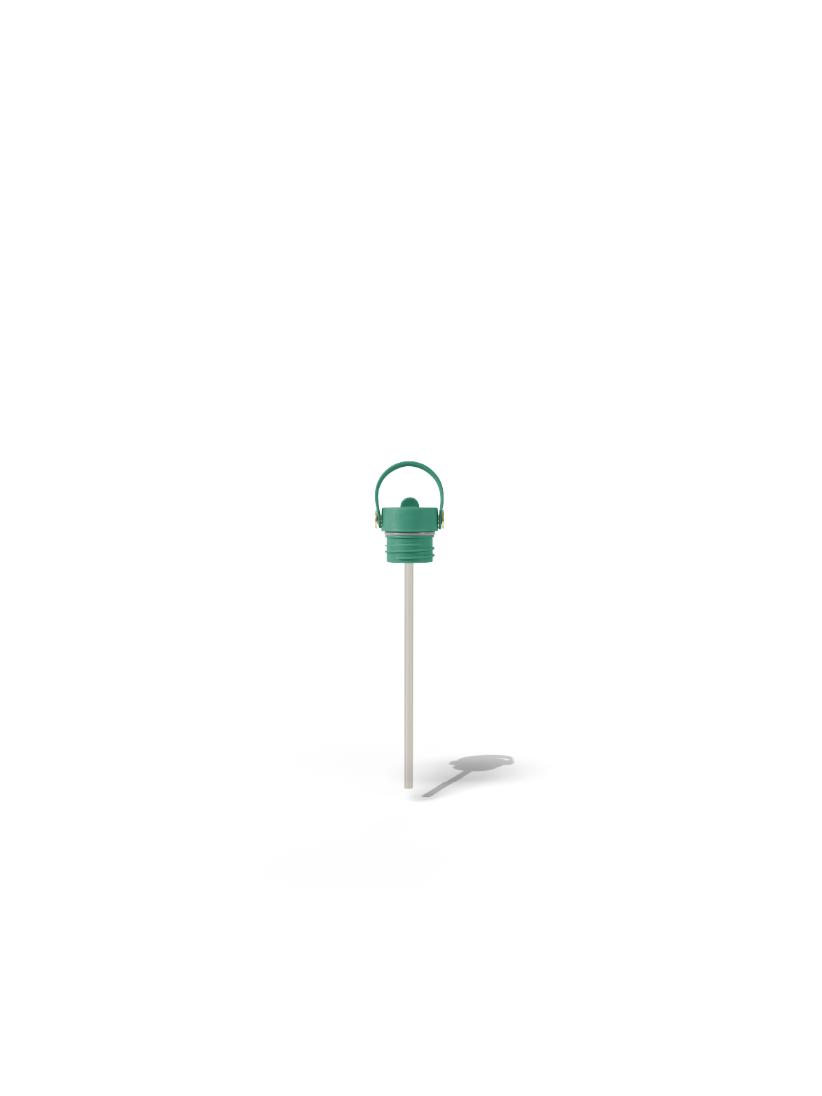 Field Bottle Sip Lid & Metal Straw / Parisian Green