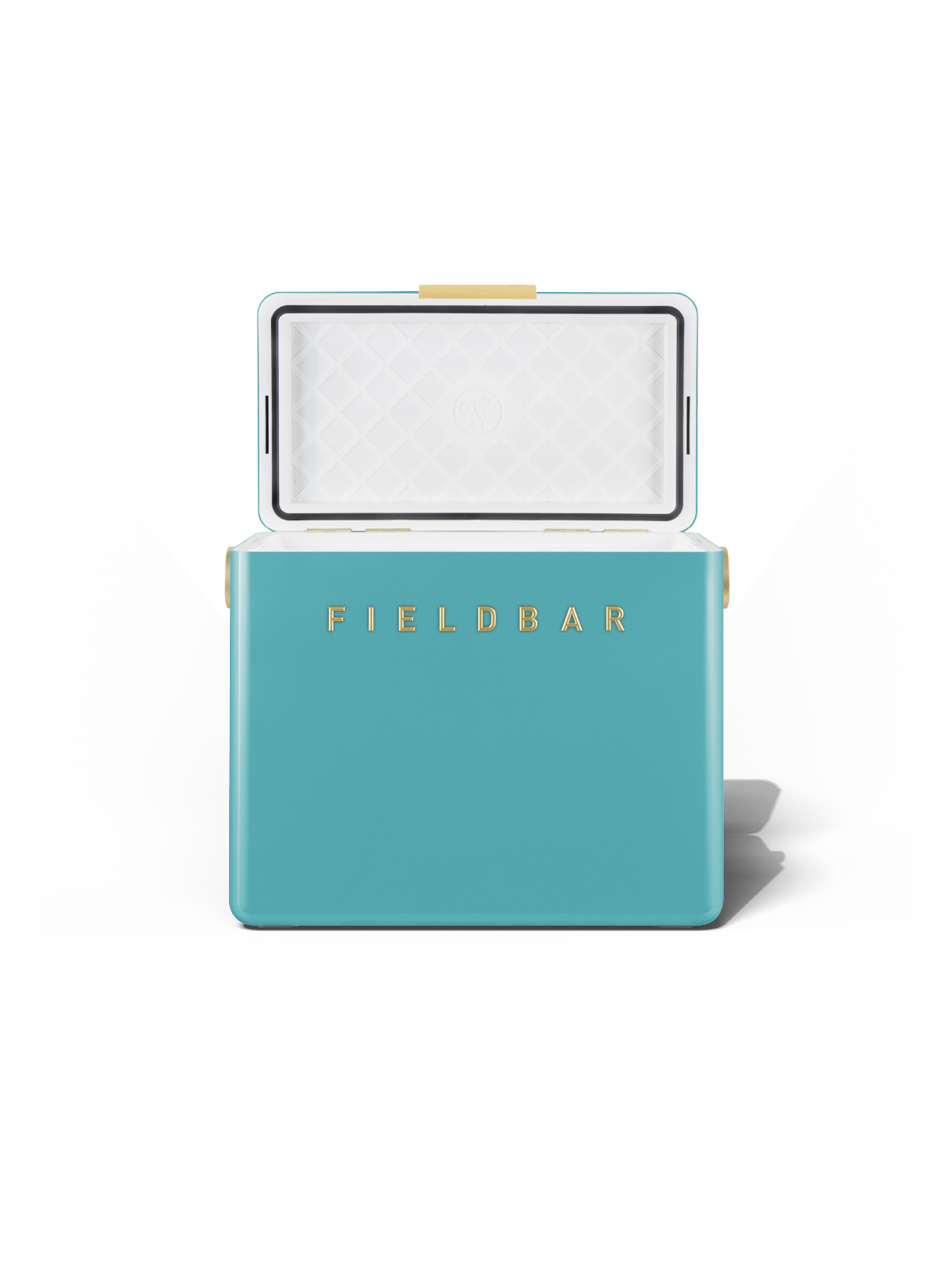 Fieldbar Gin Trunk in signature Bazaruto Blue