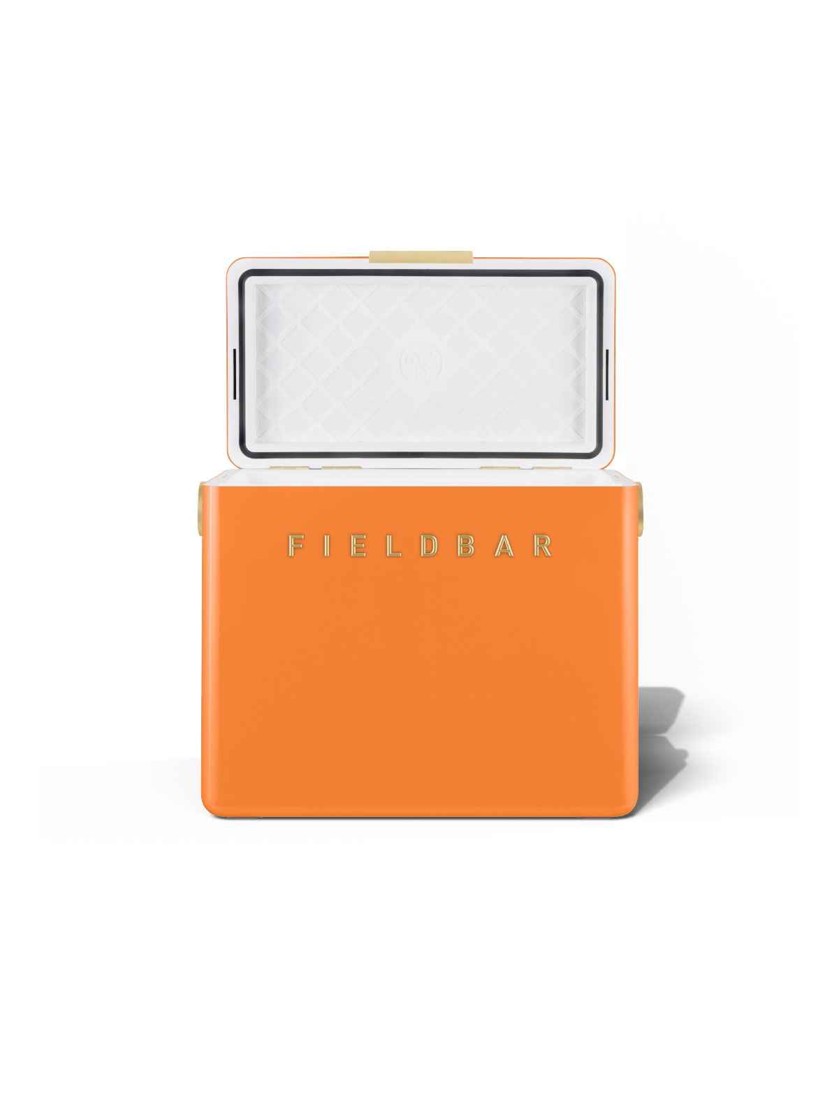 Fieldbar Gin Trunk Orchard Orange open with insulated interior