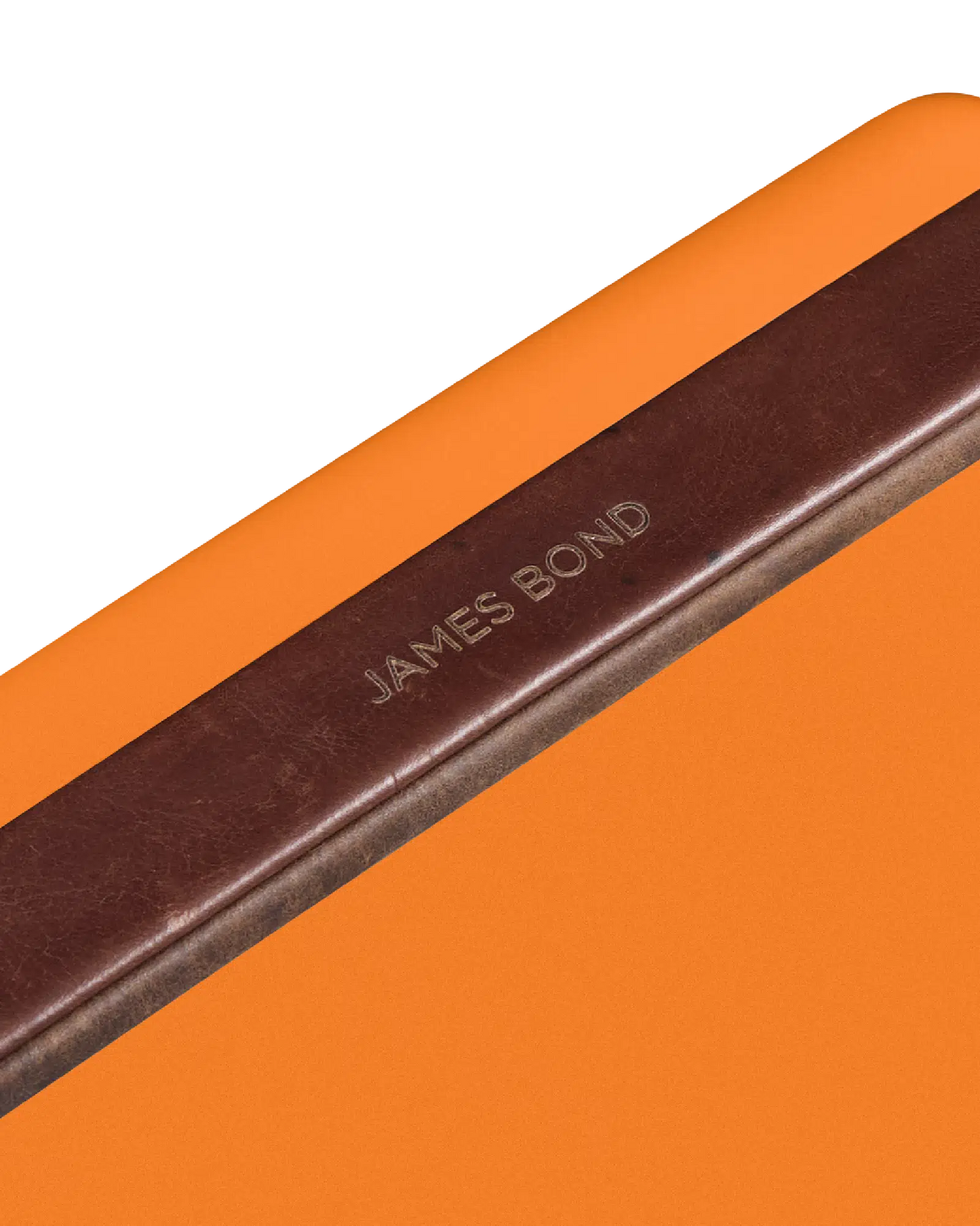 Designer leather handle – Orchard Orange Gin Trunk