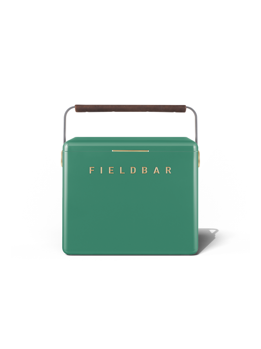 Gin Trunk Parisian Green – premium green gin cooler box