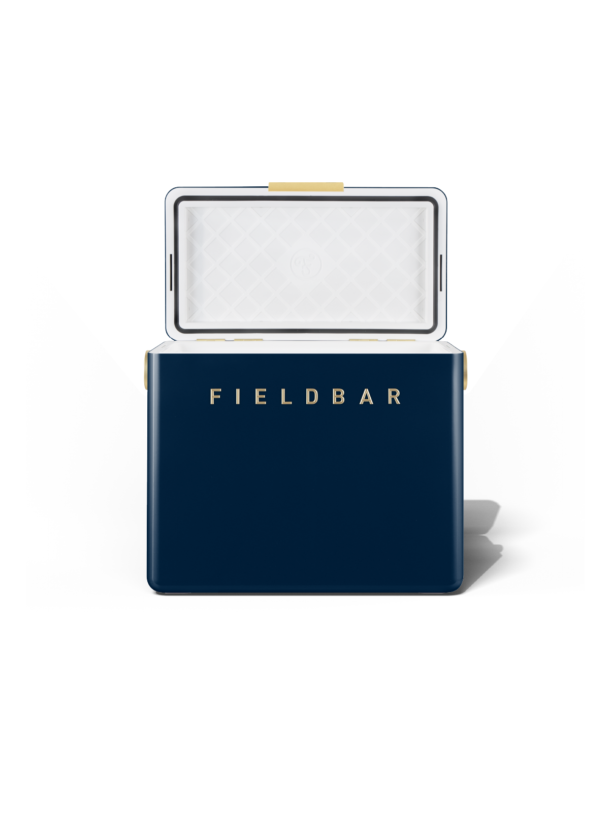 Fieldbar Gin Trunk Sea Boat Blue – luxury blue gin trunk Cape Town