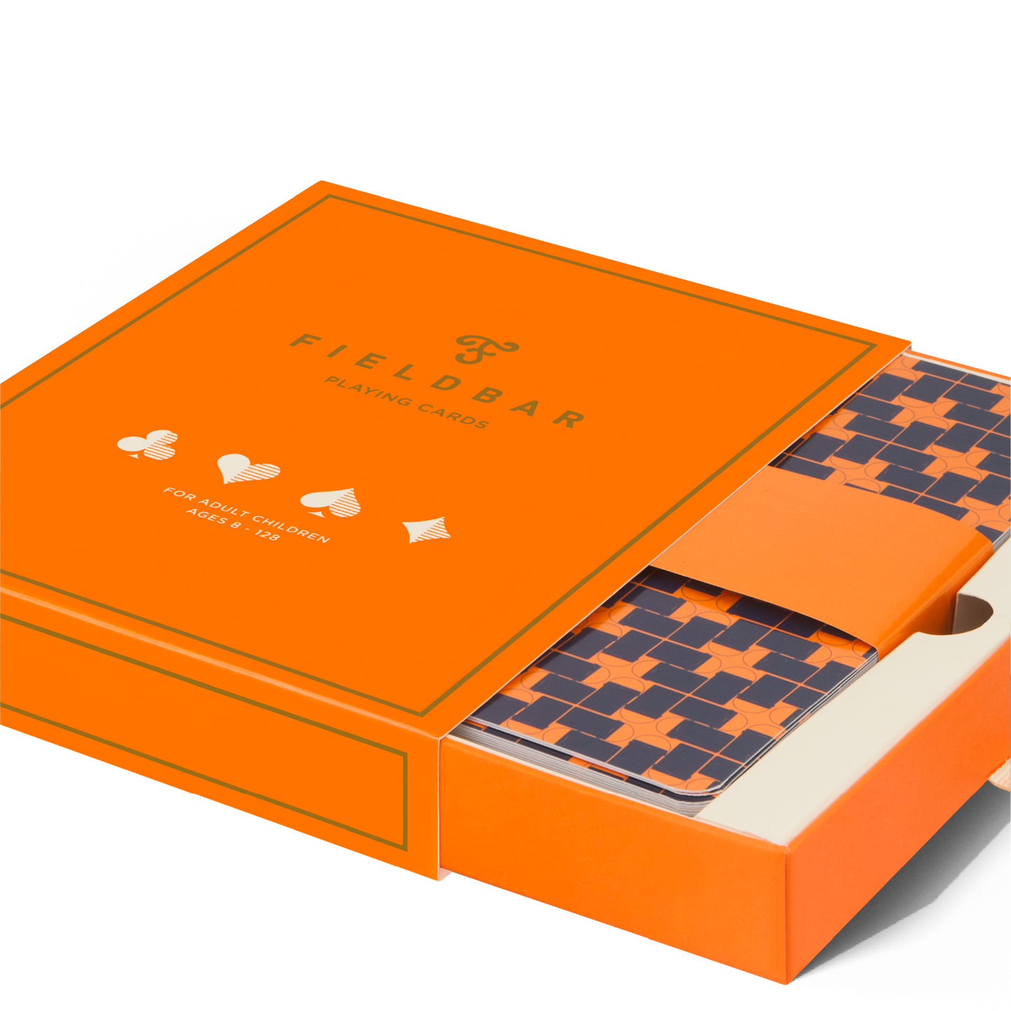 Jumbo Playing Cards deck with Fieldbar orange box for picnics in South Africa
