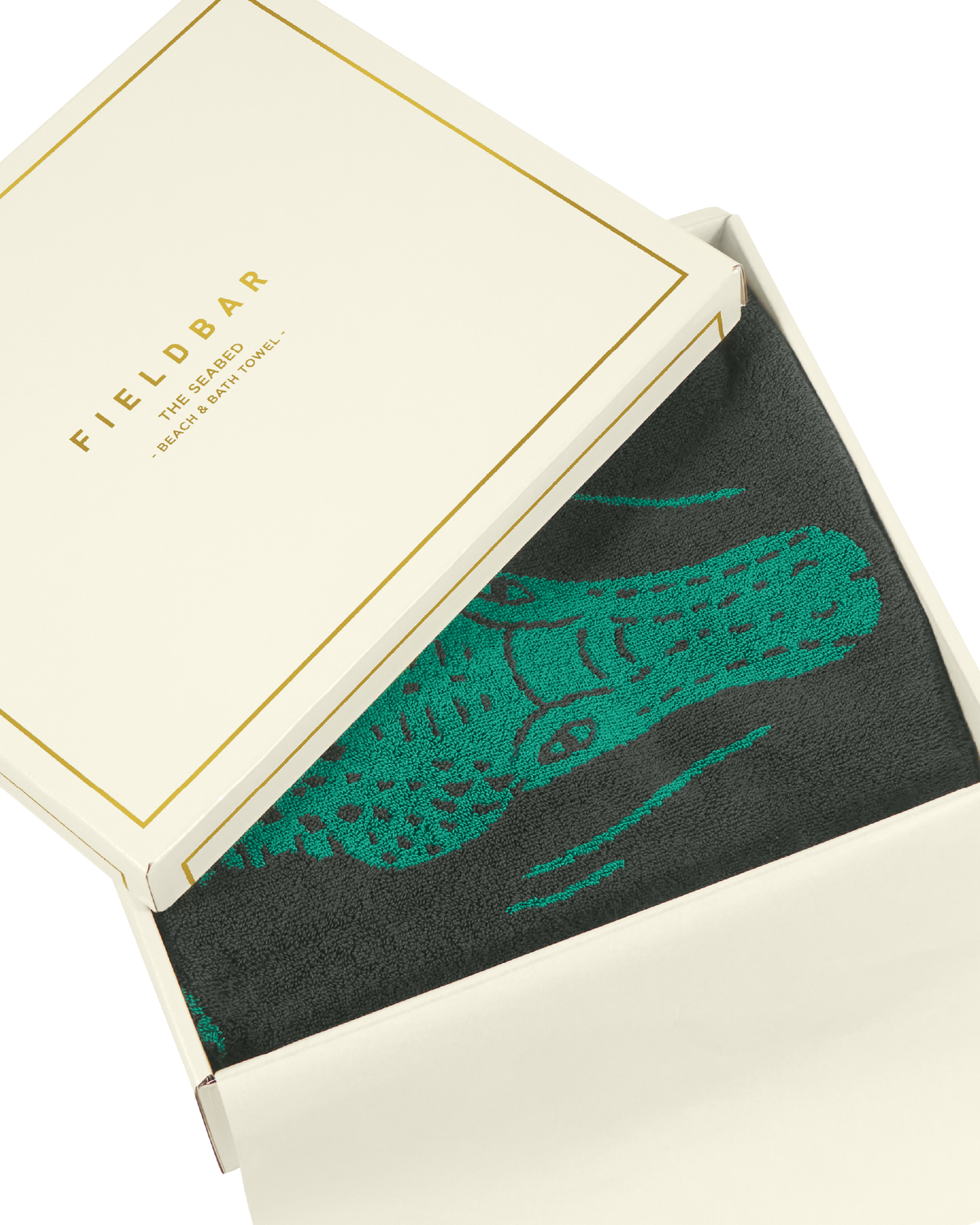 Seabed Beach & Bath Towel / Parisian Green