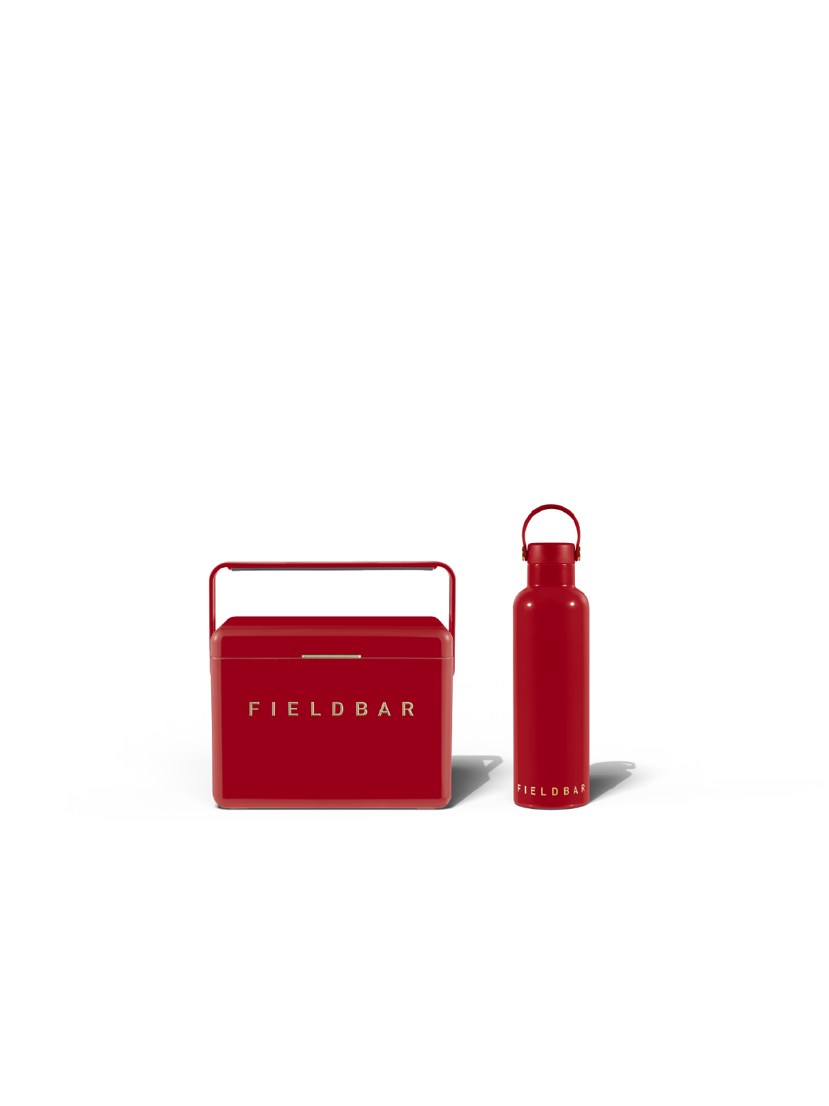 Mini Bar & Field Bottle Bundle / Lobster Red