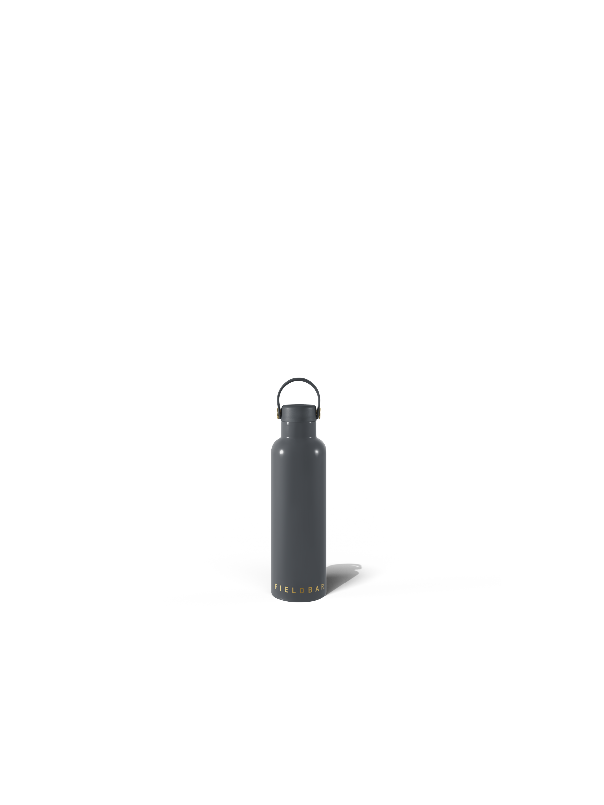 Oyster Grey Field Bottle – insulated stainless steel flask by Fieldbar
