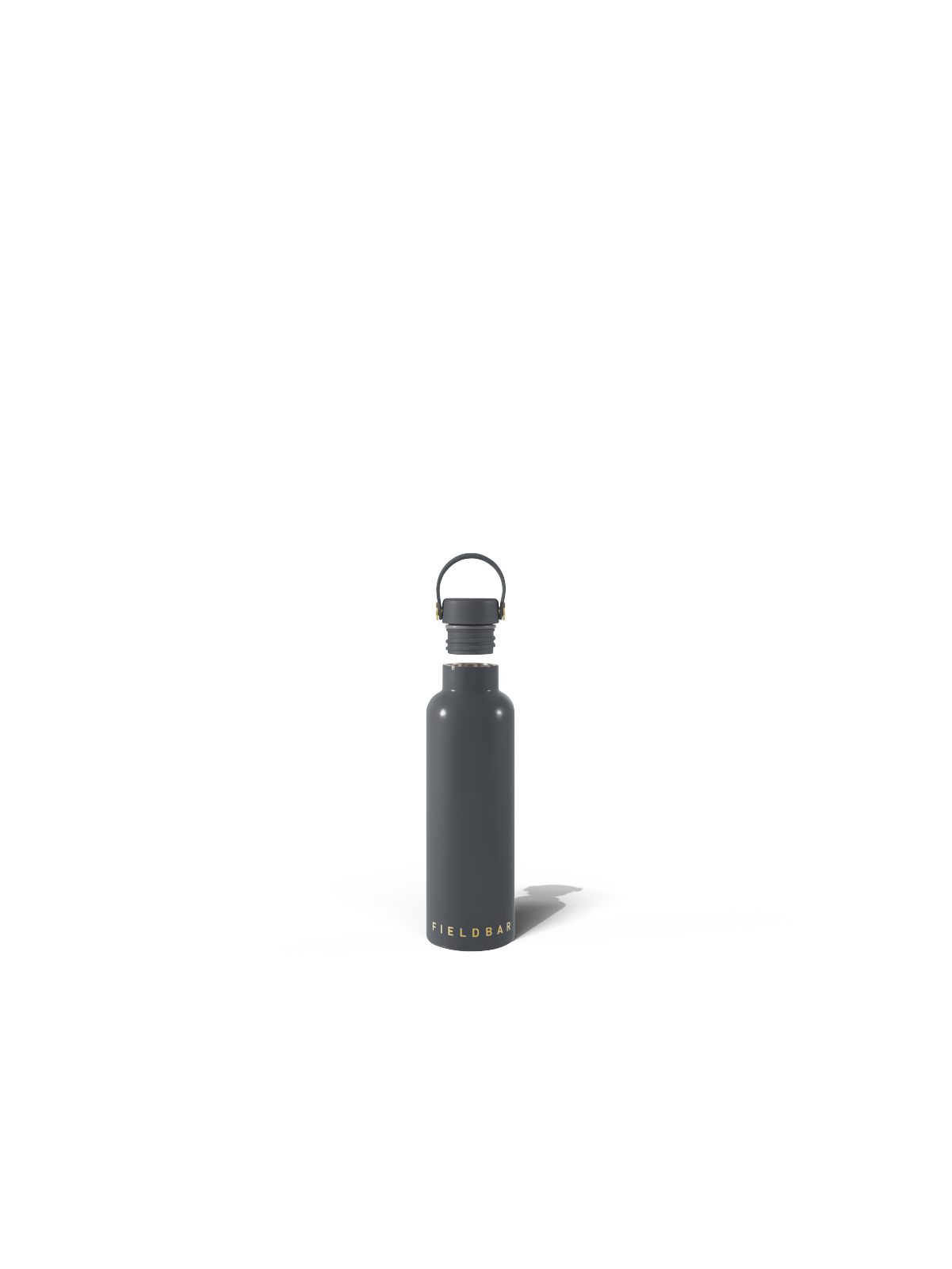 Fieldbar Oyster Grey Field Bottle – 750ml travel water bottle South Africa