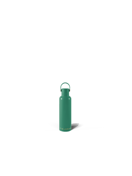 Parisian Green Field Bottle – insulated stainless steel flask by Fieldbar