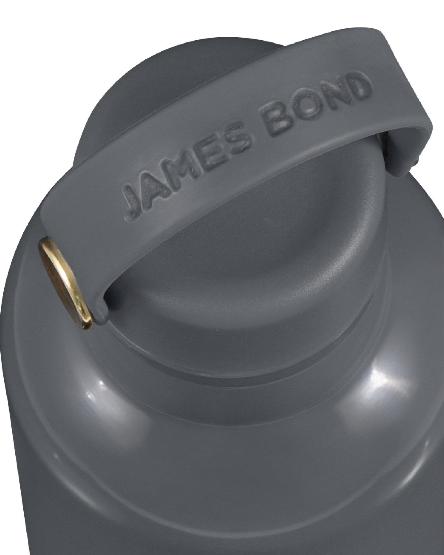 Fieldbar Field Bottle close-up lid – high gloss grey stainless steel