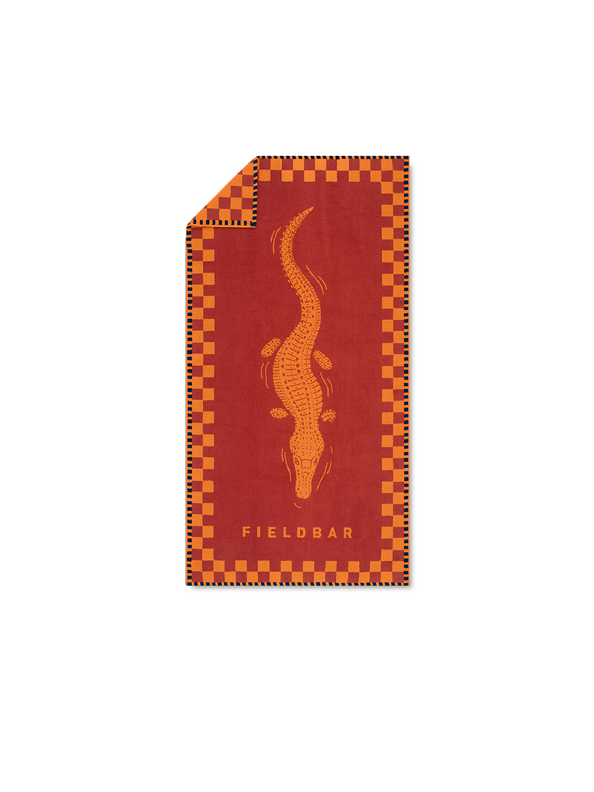 Drinks Box & Towel Bundle / Lobster Red