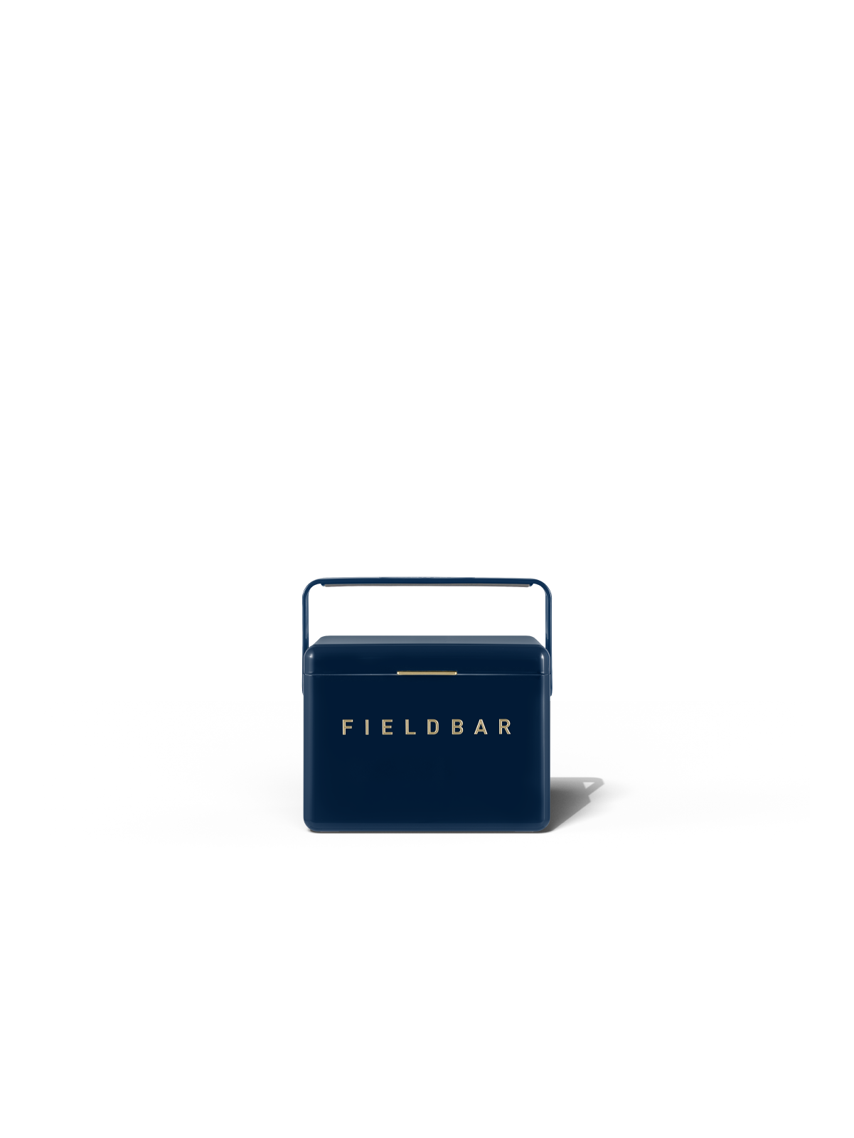 Mini Bar Sea Boat Blue – Front View Cooler