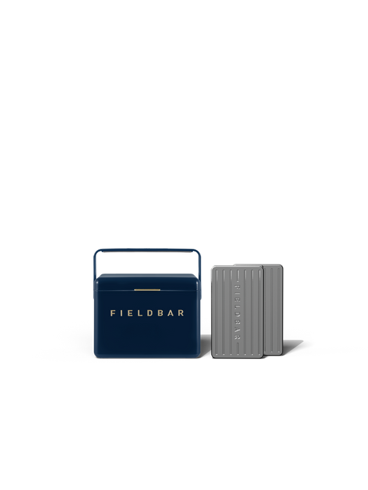 Mini Bar & Ice Bar Bundle Sea Boat Blue – Fieldbar cooler and ice set