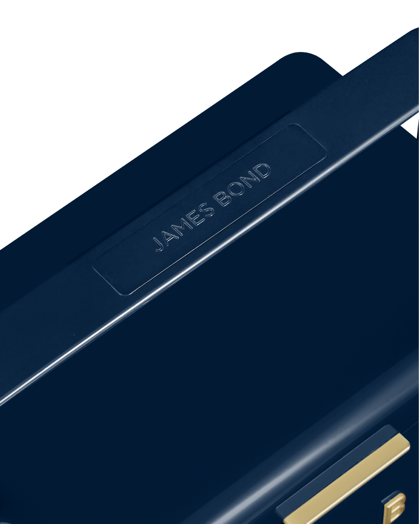 Compact Hardcase Cooler – Sea Boat Blue Handle Detail , Mini Bar cooler box