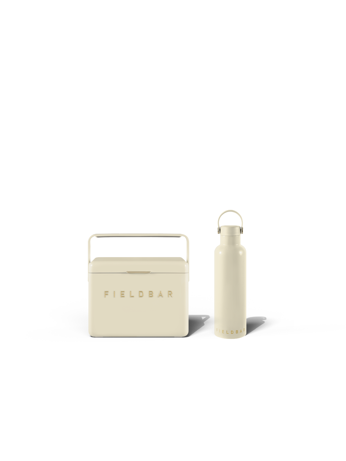 Mini Bar & Field Bottle Bundle / Safari White