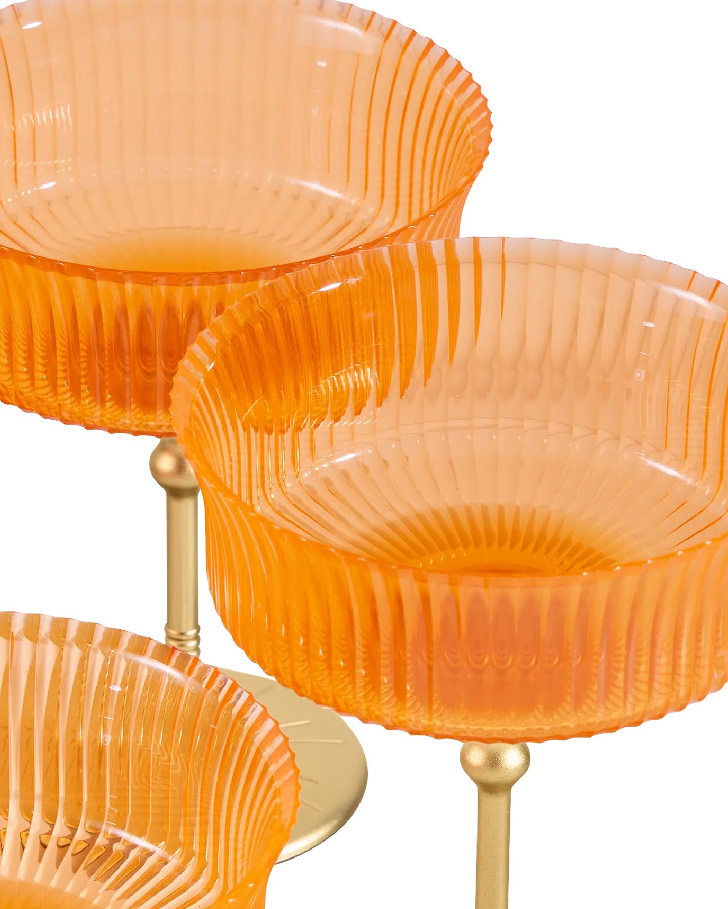 Sun Glasses Coupe Set of 4 / Orchard Orange