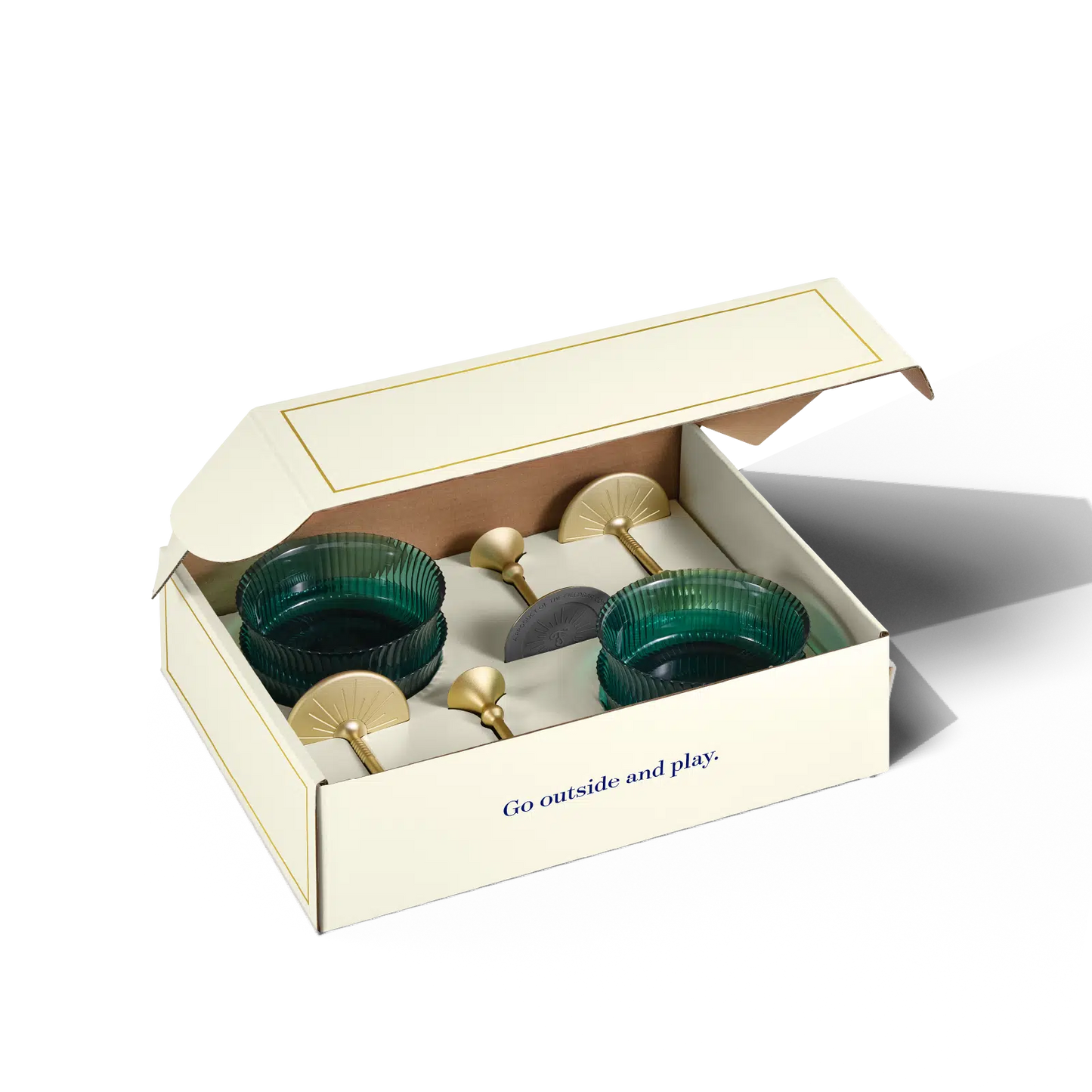 Sun Glasses Coupe Set of 4 / Parisian Green