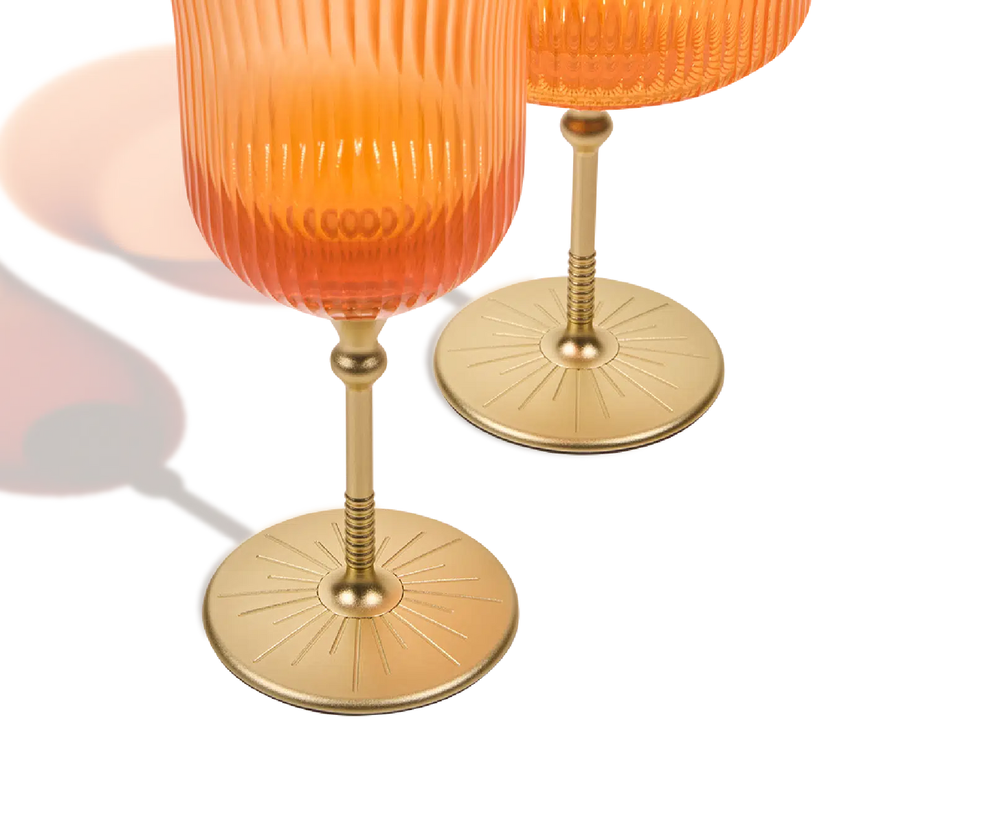 Sun Glasses Set – Wine & Coupe / Orchard Orange