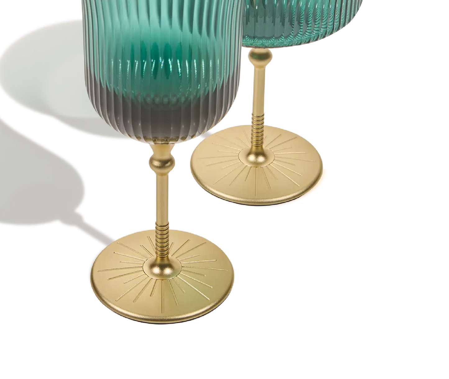 Sun Glasses Set – Wine & Coupe / Parisian Green