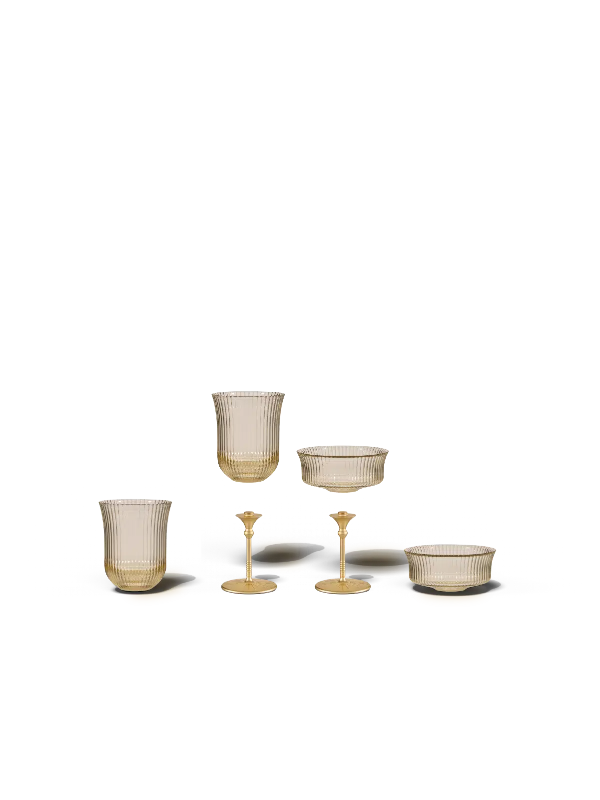 Sun Glasses Set – Wine & Coupe / Safari White