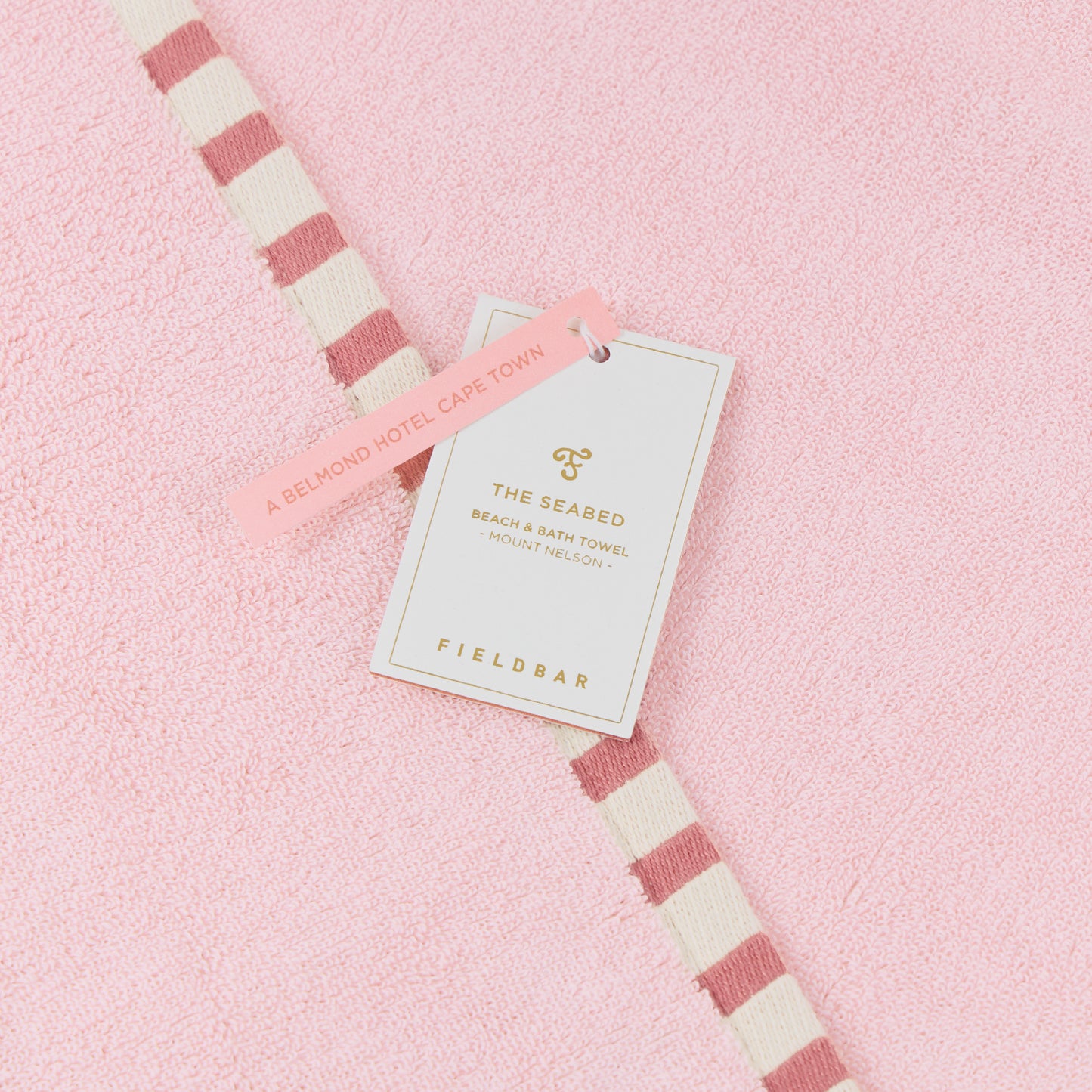 The Seabed Beach & Bath Towel / Nellie Pink