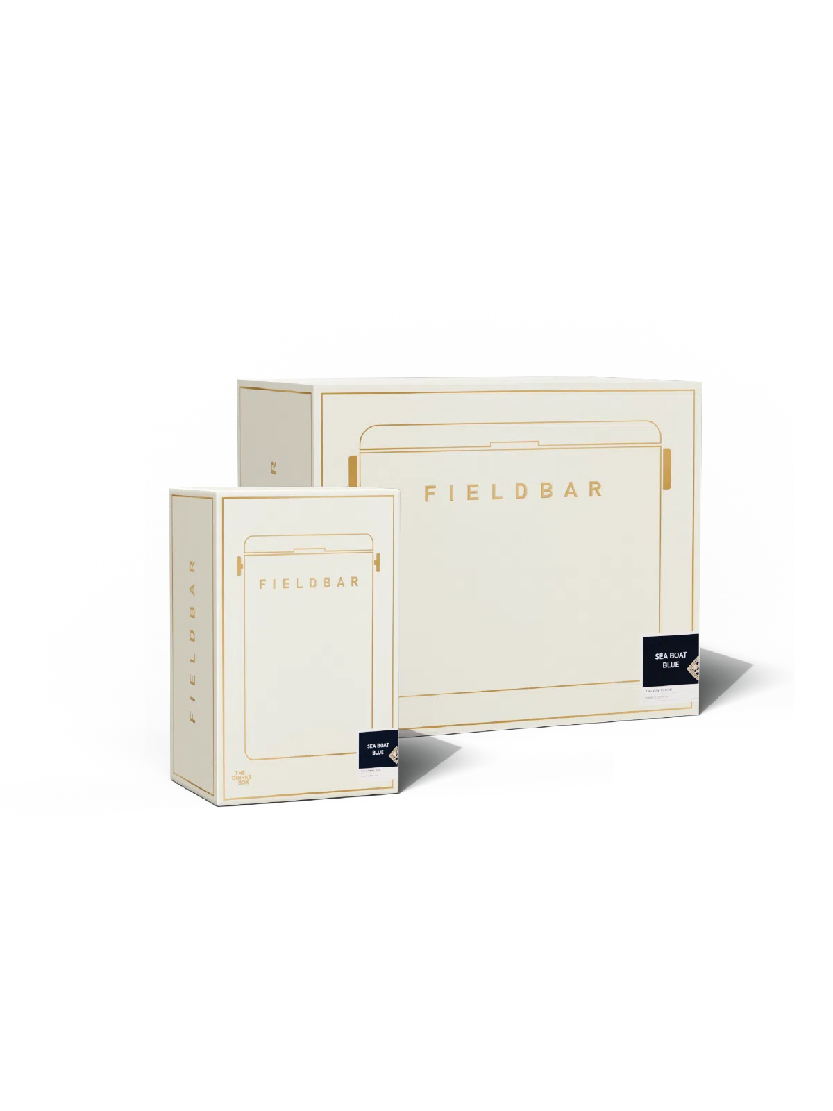 Cooler Box Set / Sea Boat Blue