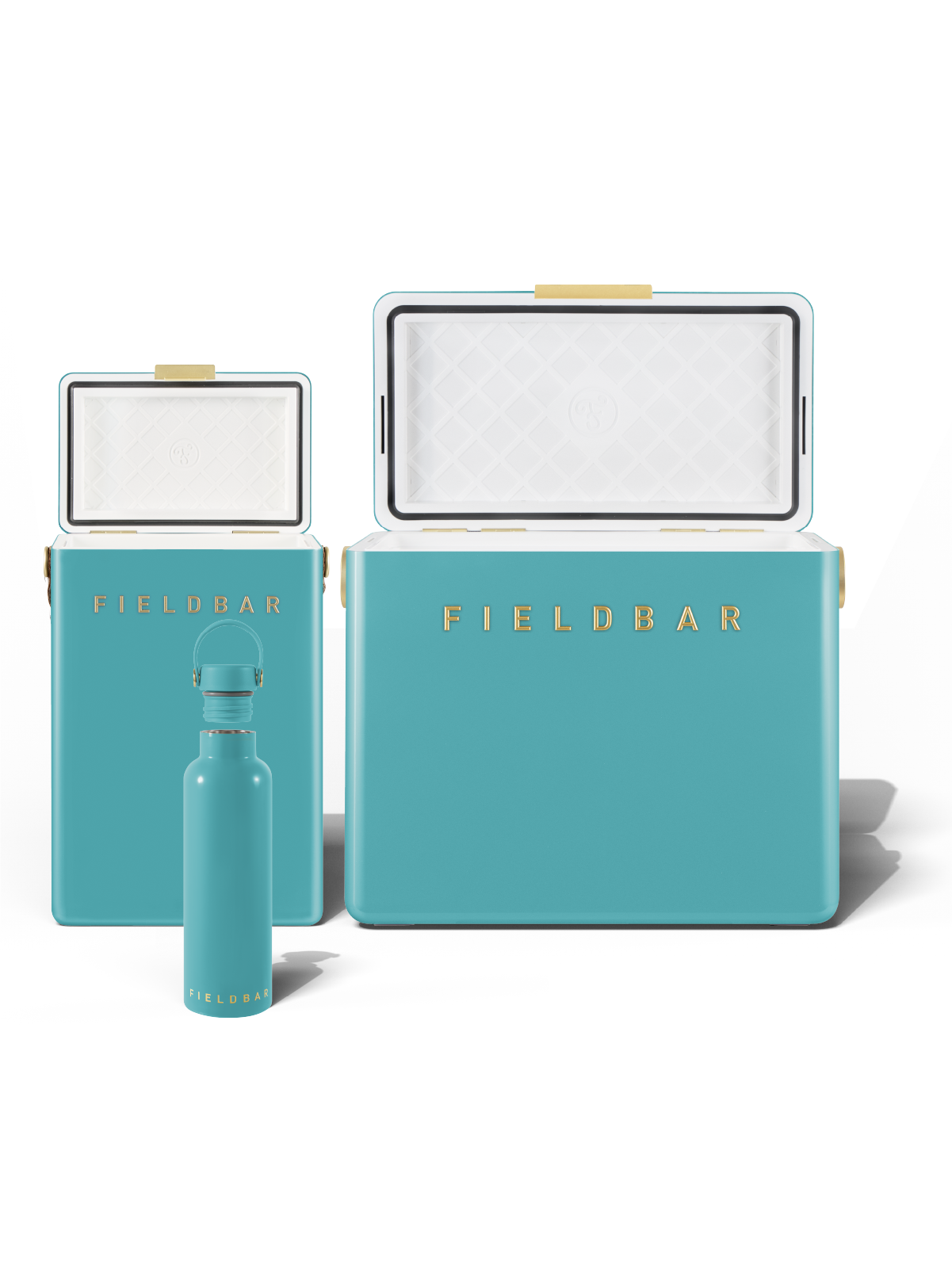 Cooler Box Set & Field Bottle – Bazaruto Blue