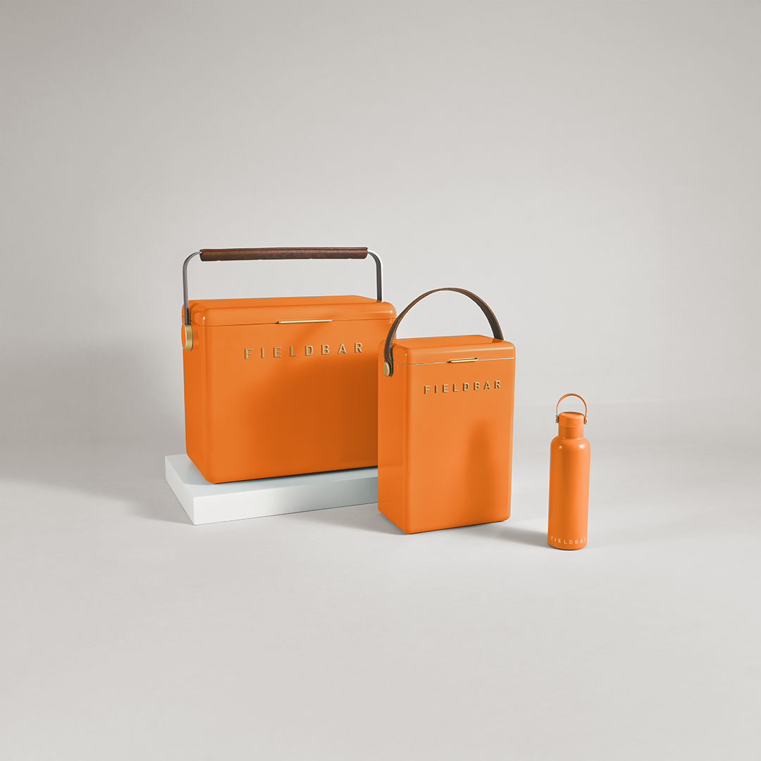 Cooler Box Set & Field Bottle Orchard Orange – Premium Coolers