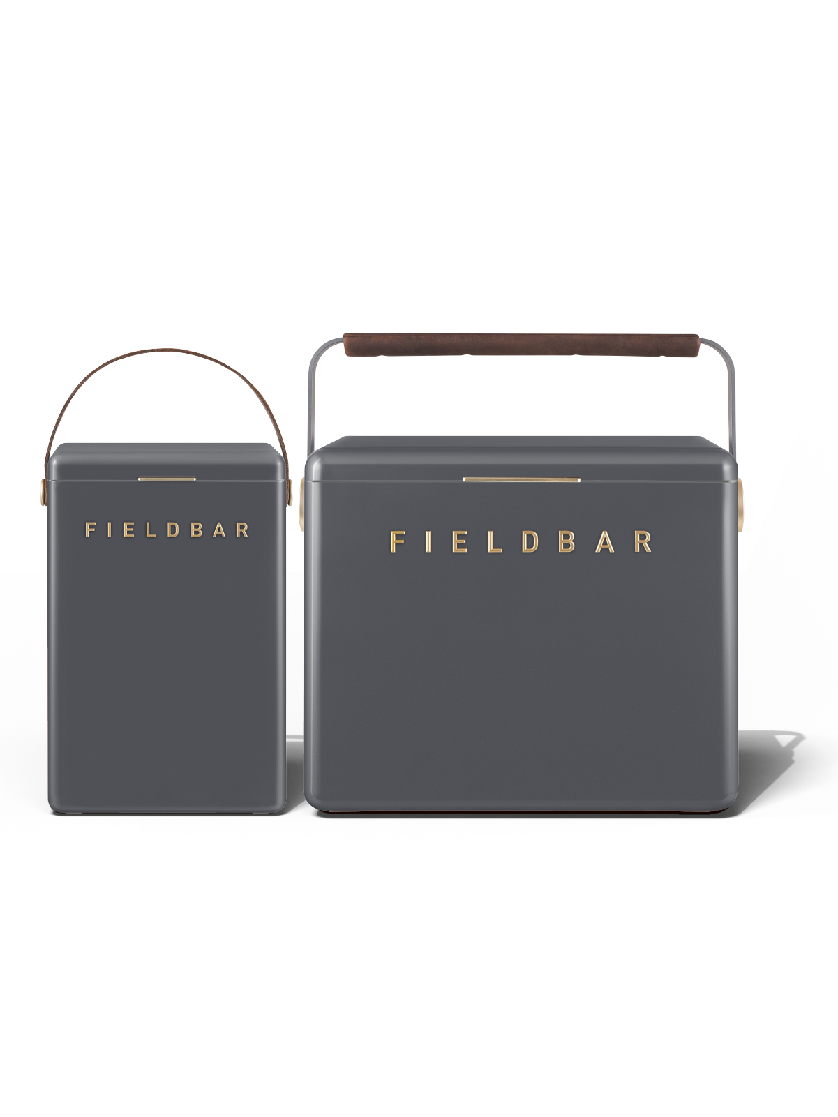 Oyster Grey Cooler Box Set – premium hardcase coolers, handcrafted in Cape Town