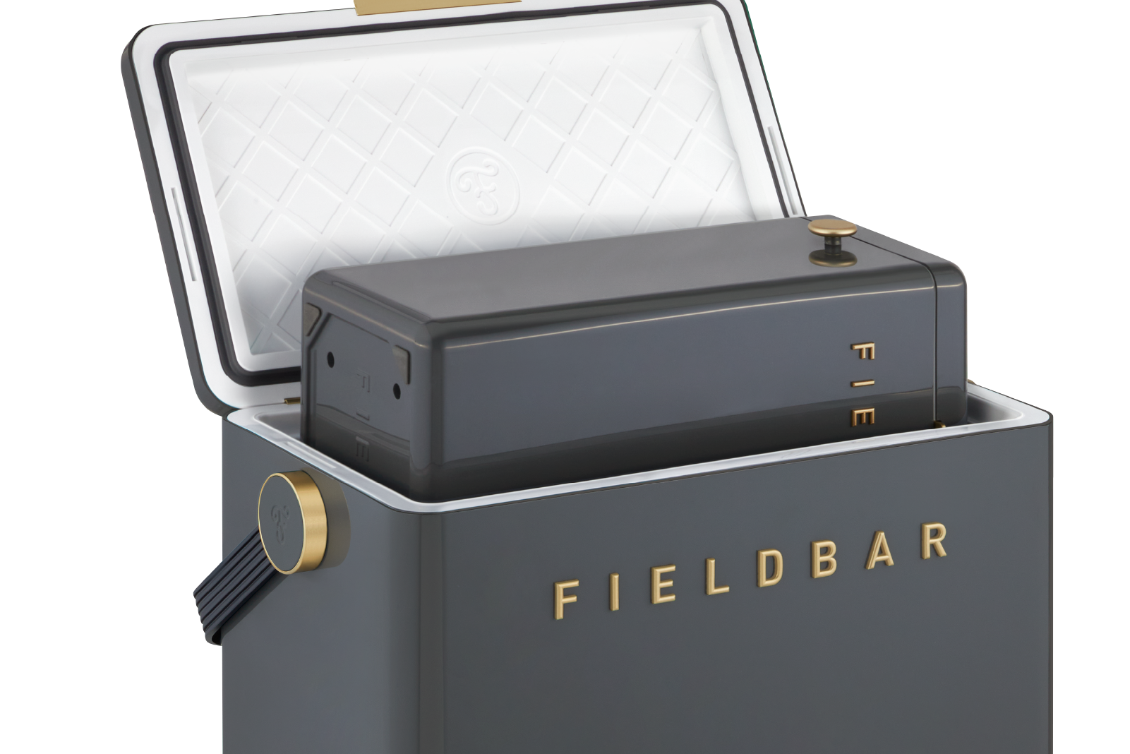 Side profile Oyster Grey Cooler Box Set – stylish outdoor coolers South Africa
