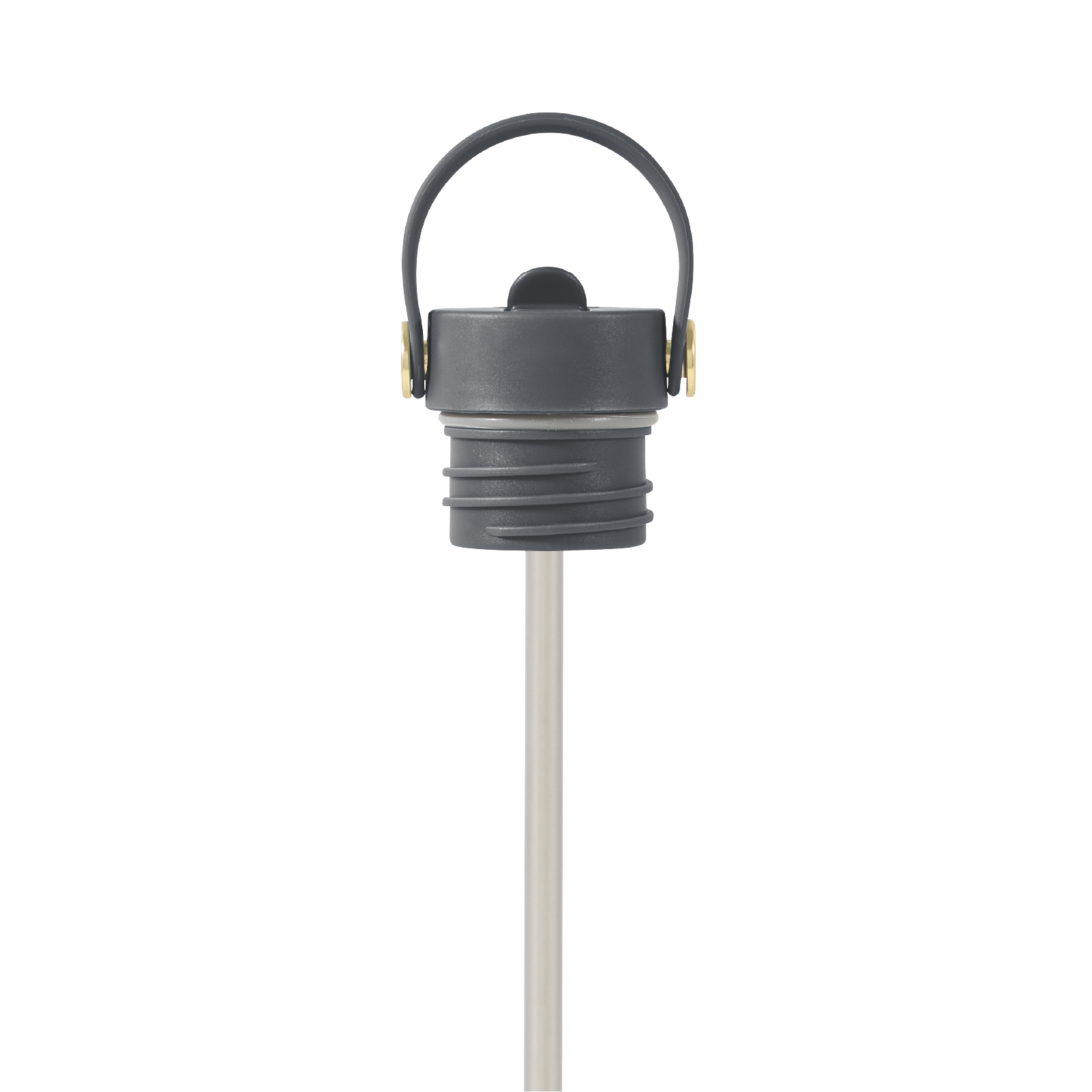 Fieldbar Field Bottle close-up sip lid Oyster Grey