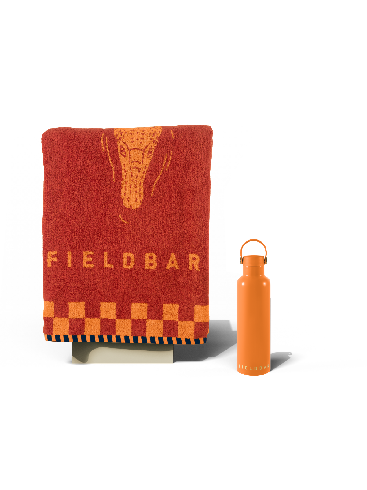 Field Bottle & Towel Bundle / Orchard Orange
