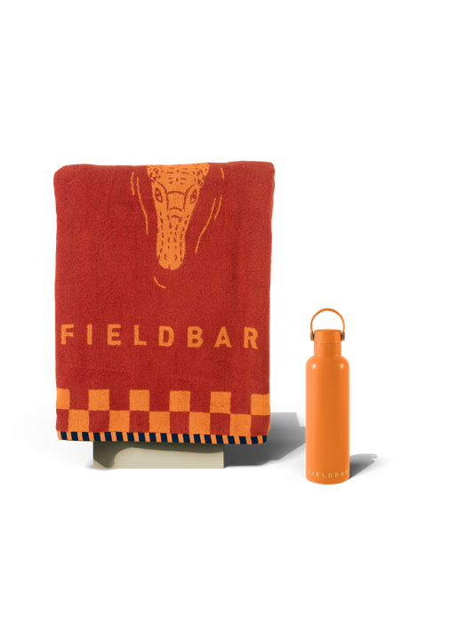 Field Bottle & Towel Bundle / Orchard Orange