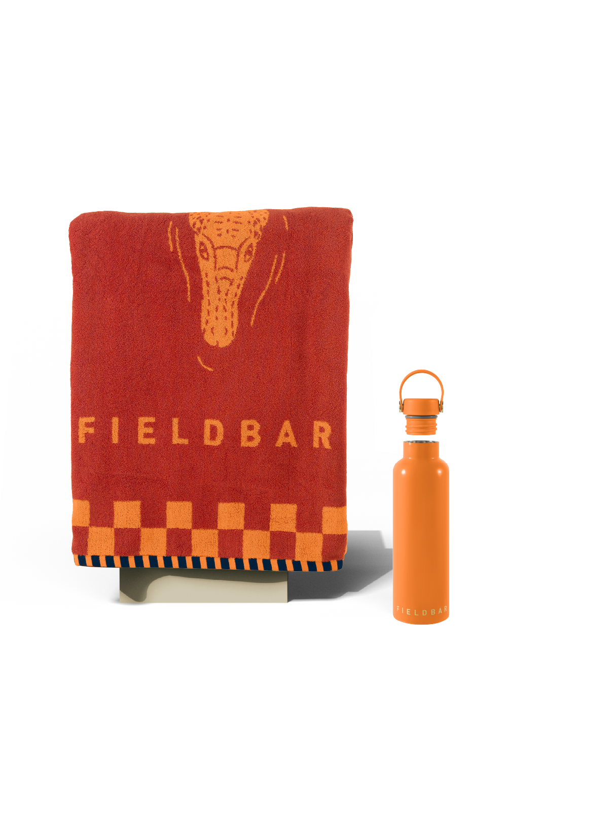 Field Bottle & Towel Bundle / Orchard Orange