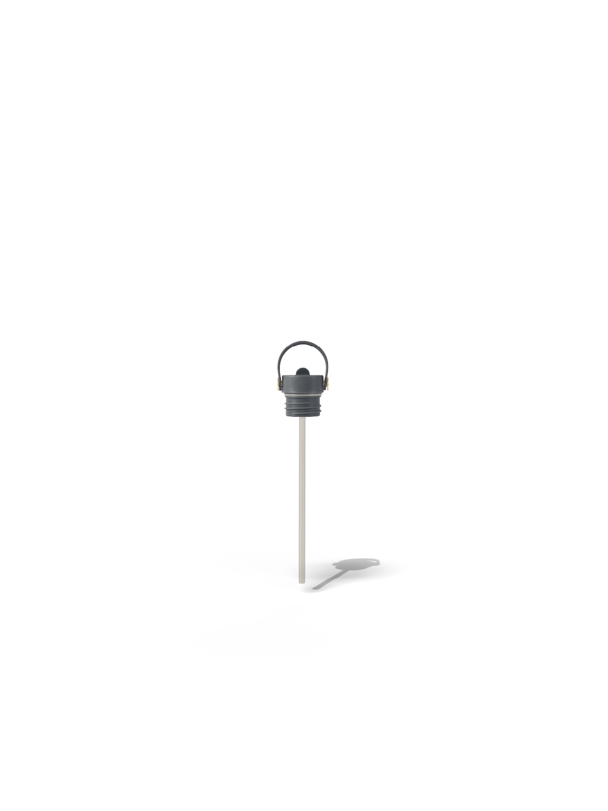 Field Bottle Sip Lid & Metal Straw / Oyster Grey