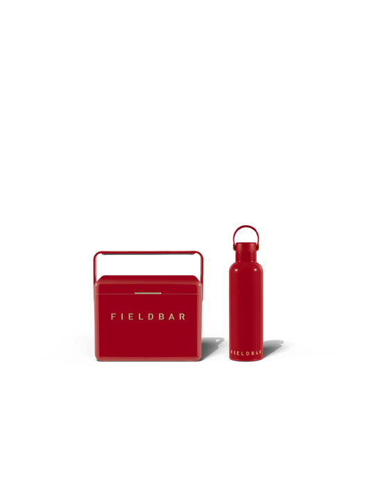 Mini Bar & Field Bottle Bundle / Lobster Red