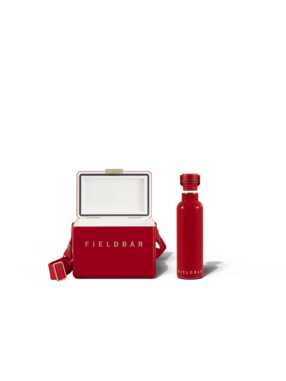 Mini Bar & Field Bottle Bundle / Lobster Red