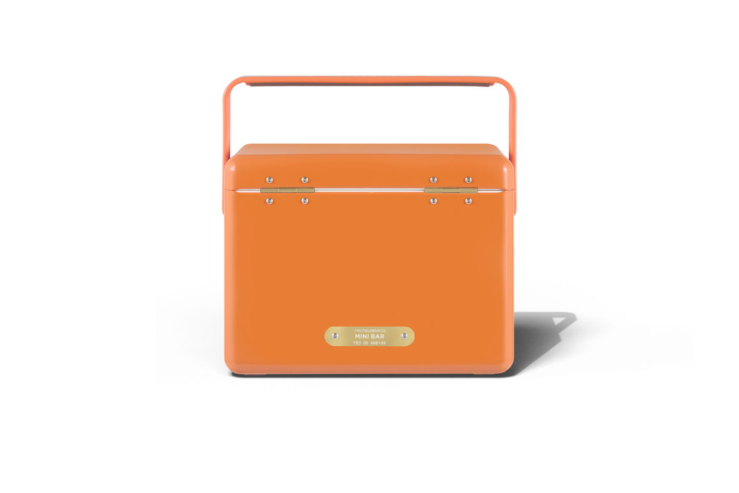 Compact mini cooler box Orchard Orange by FIELDBAR