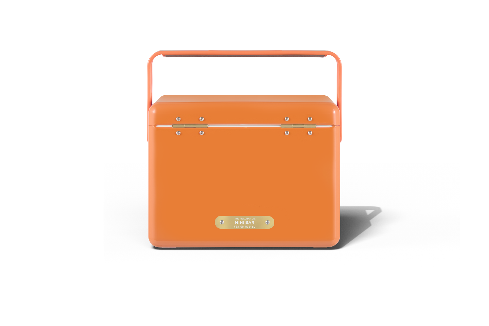 Compact mini cooler box Orchard Orange by FIELDBAR