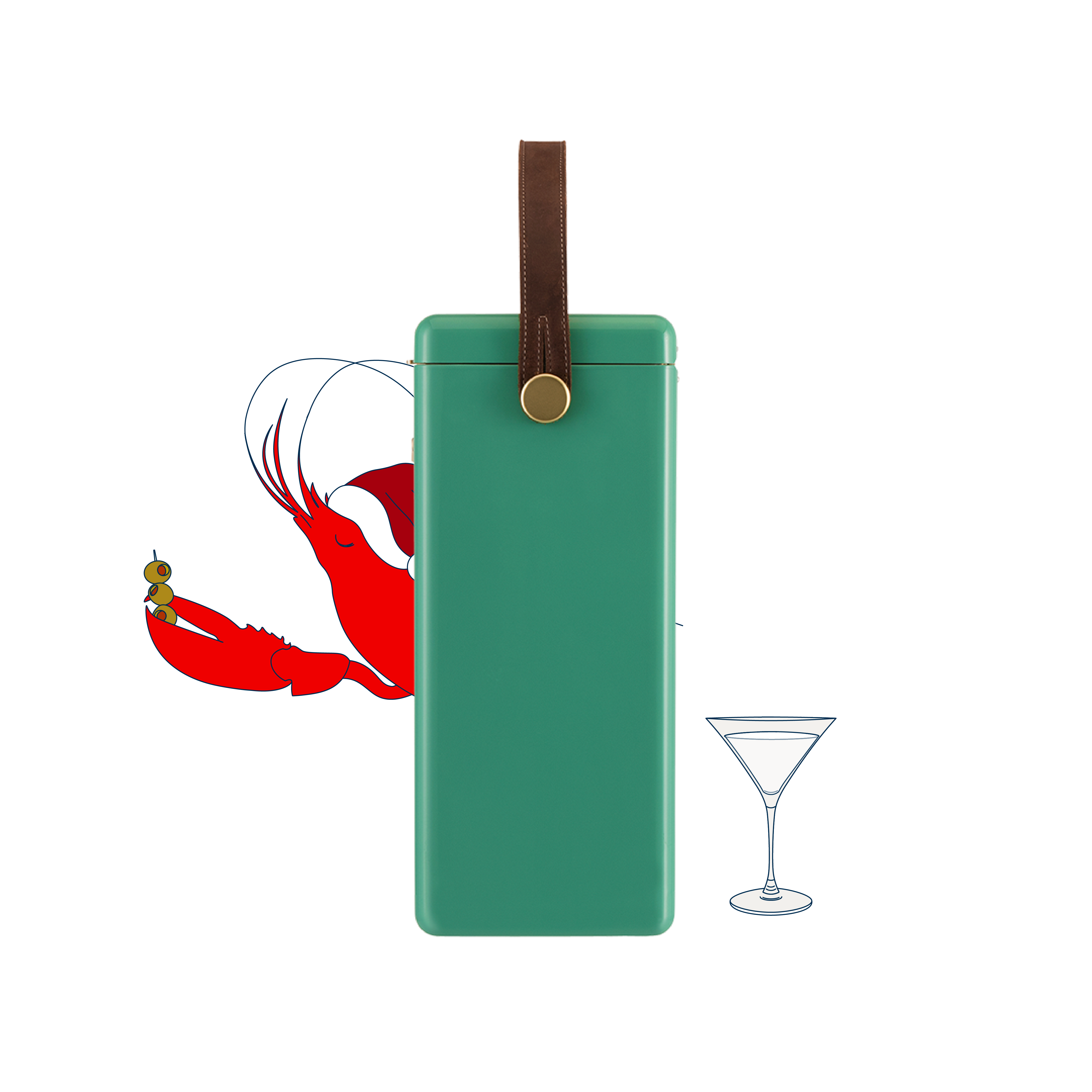 Drinks Box / Parisian Green