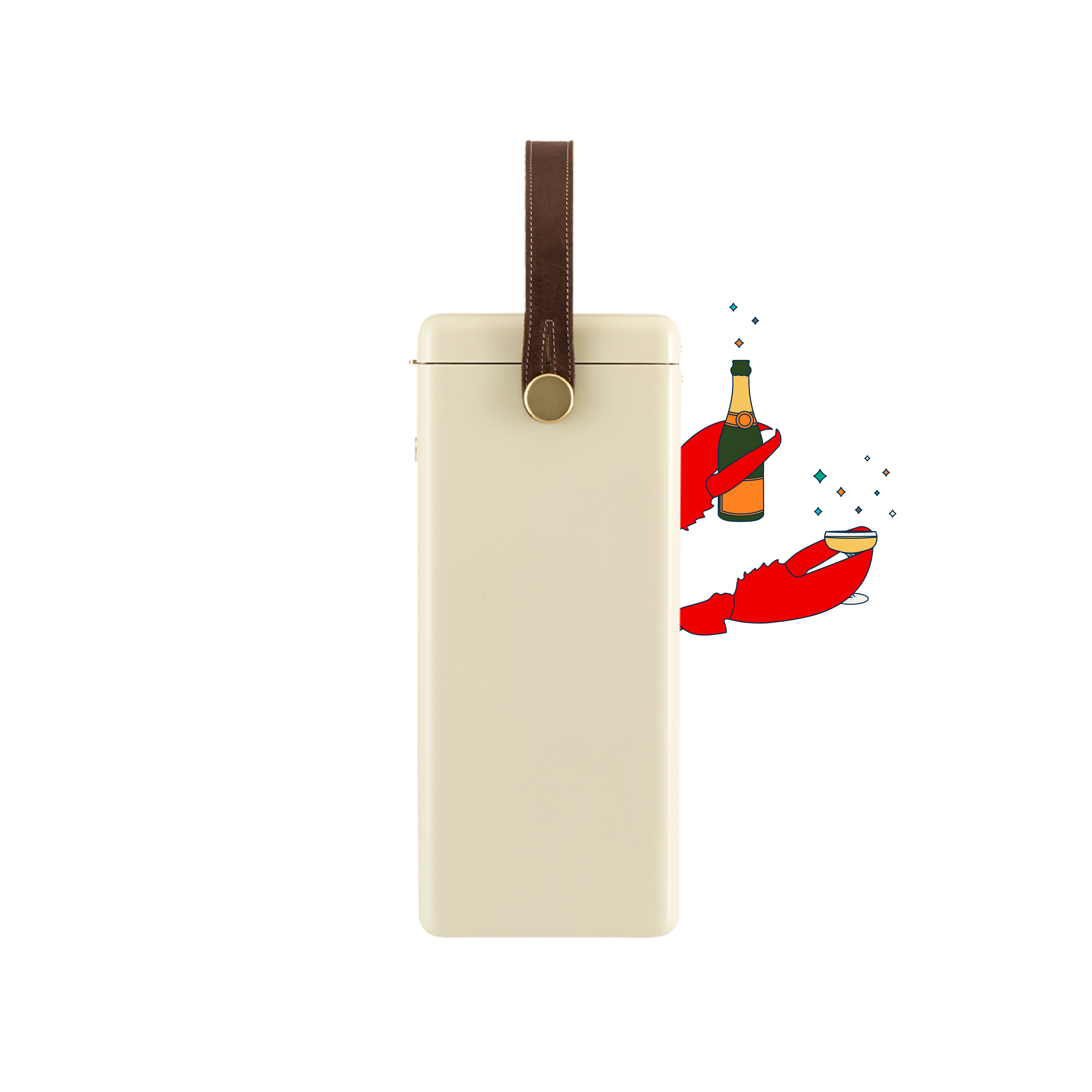 Drinks Box / Safari White